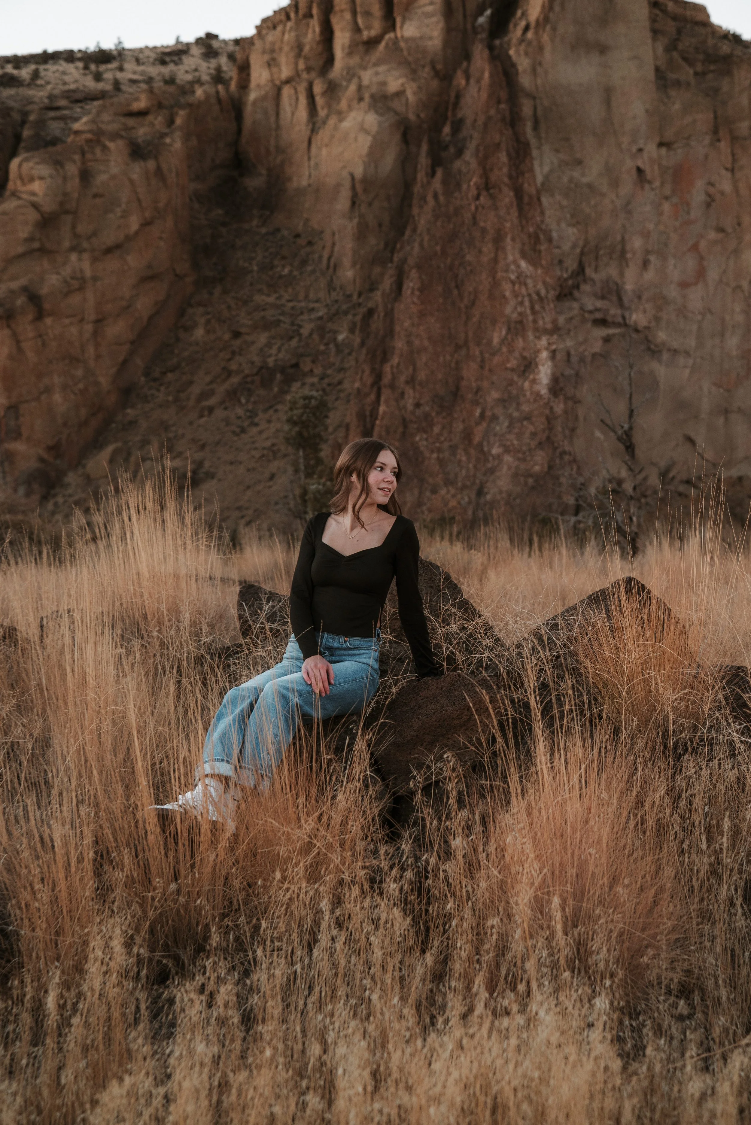 Summer Senior Session at Smith Rock State Park | Oregon Senior Photographer