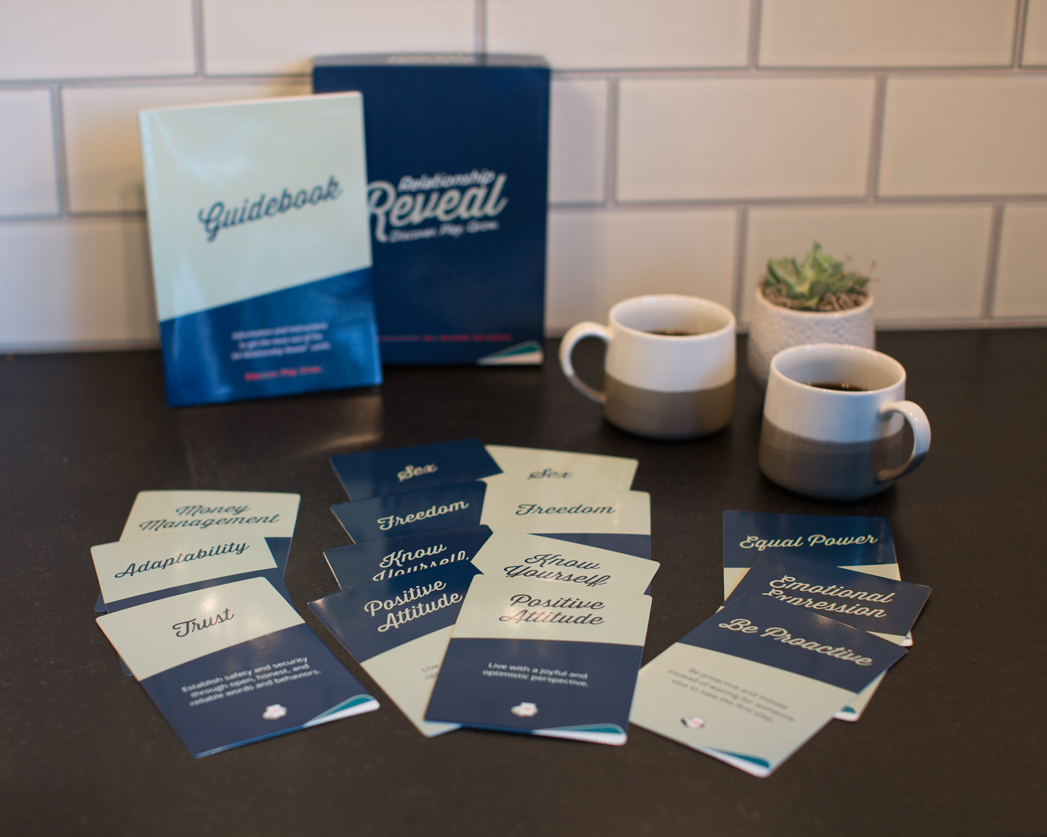 Use the cards over breakfast as a conversation starter.