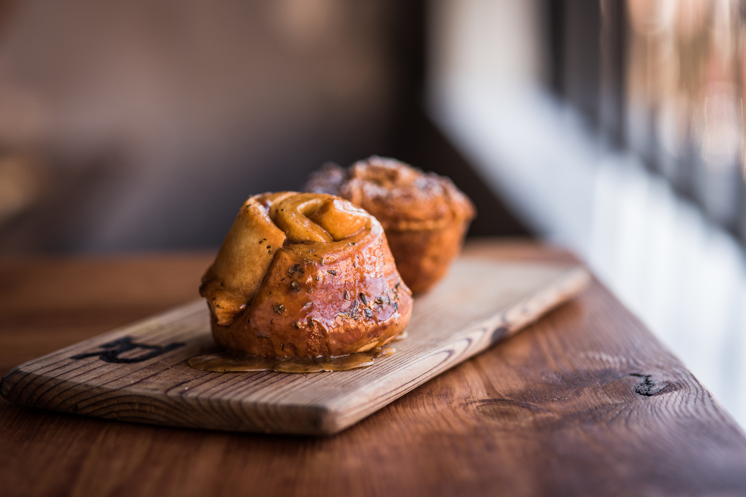 Rosemary Honey Sticky Bun