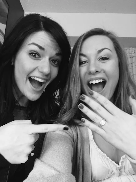 when your brother gets engaged to your best friend.