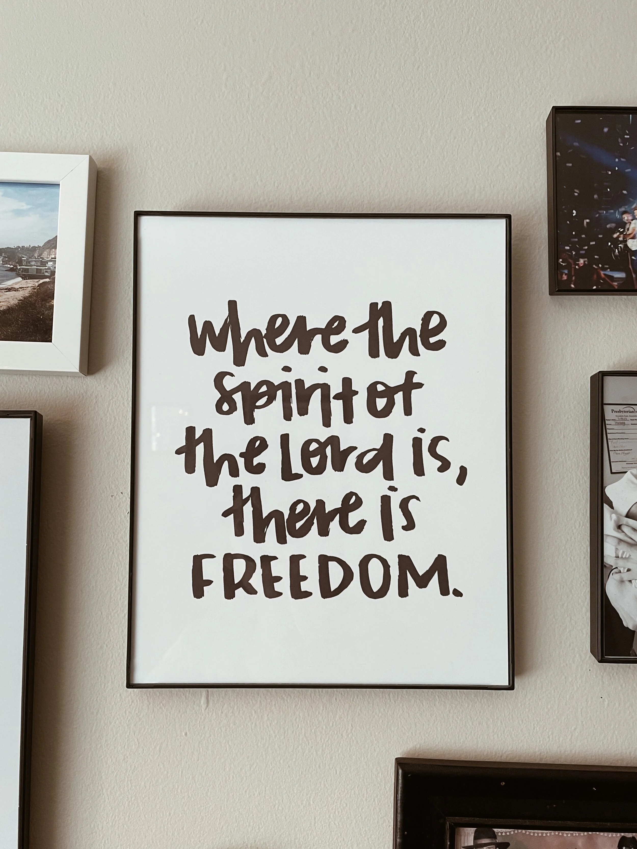 "THERE IS FREEDOM" 8x10 PRINT