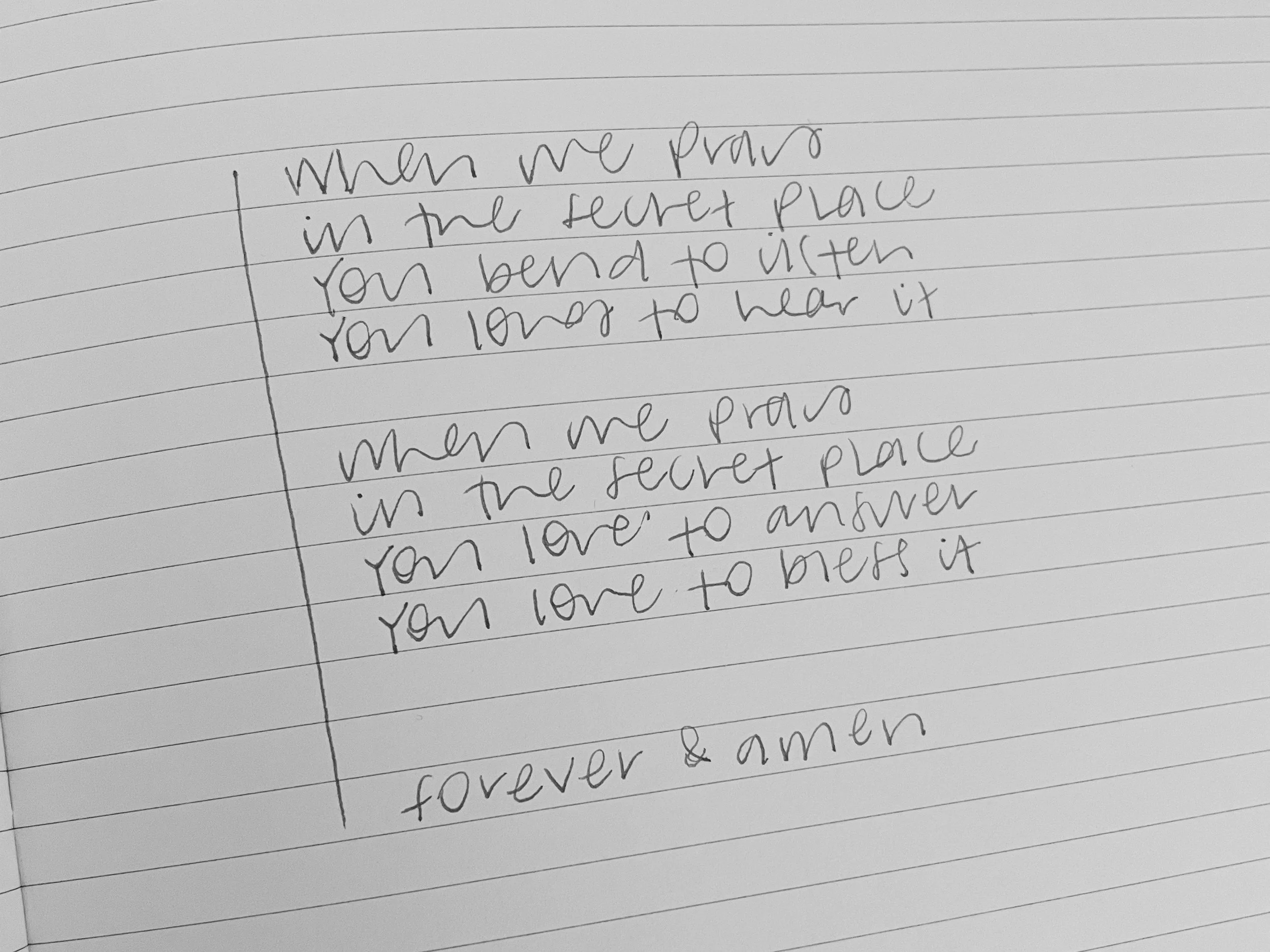 God hasn't forgotten.