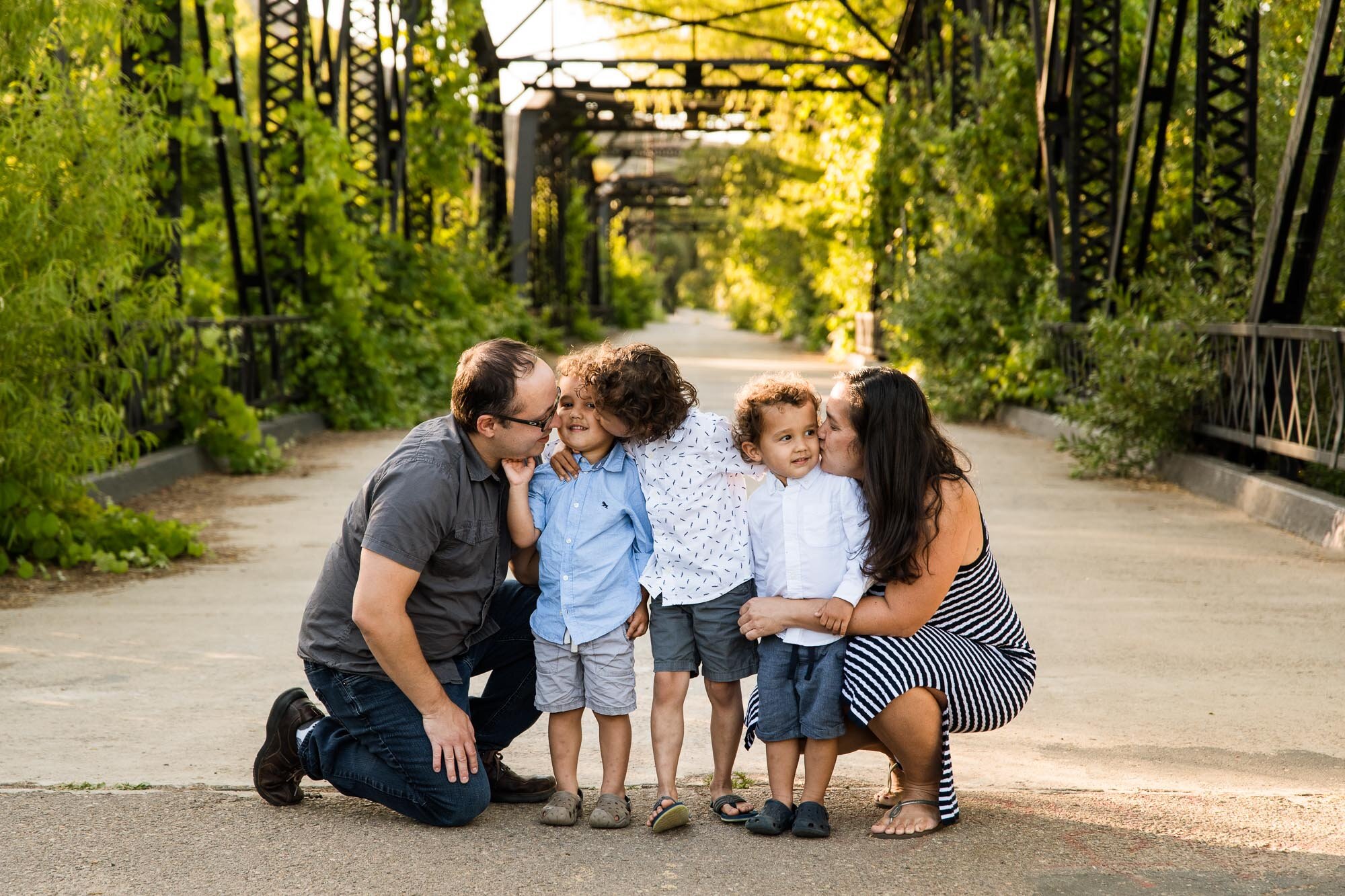 Family Photo Sweetwater Bridge