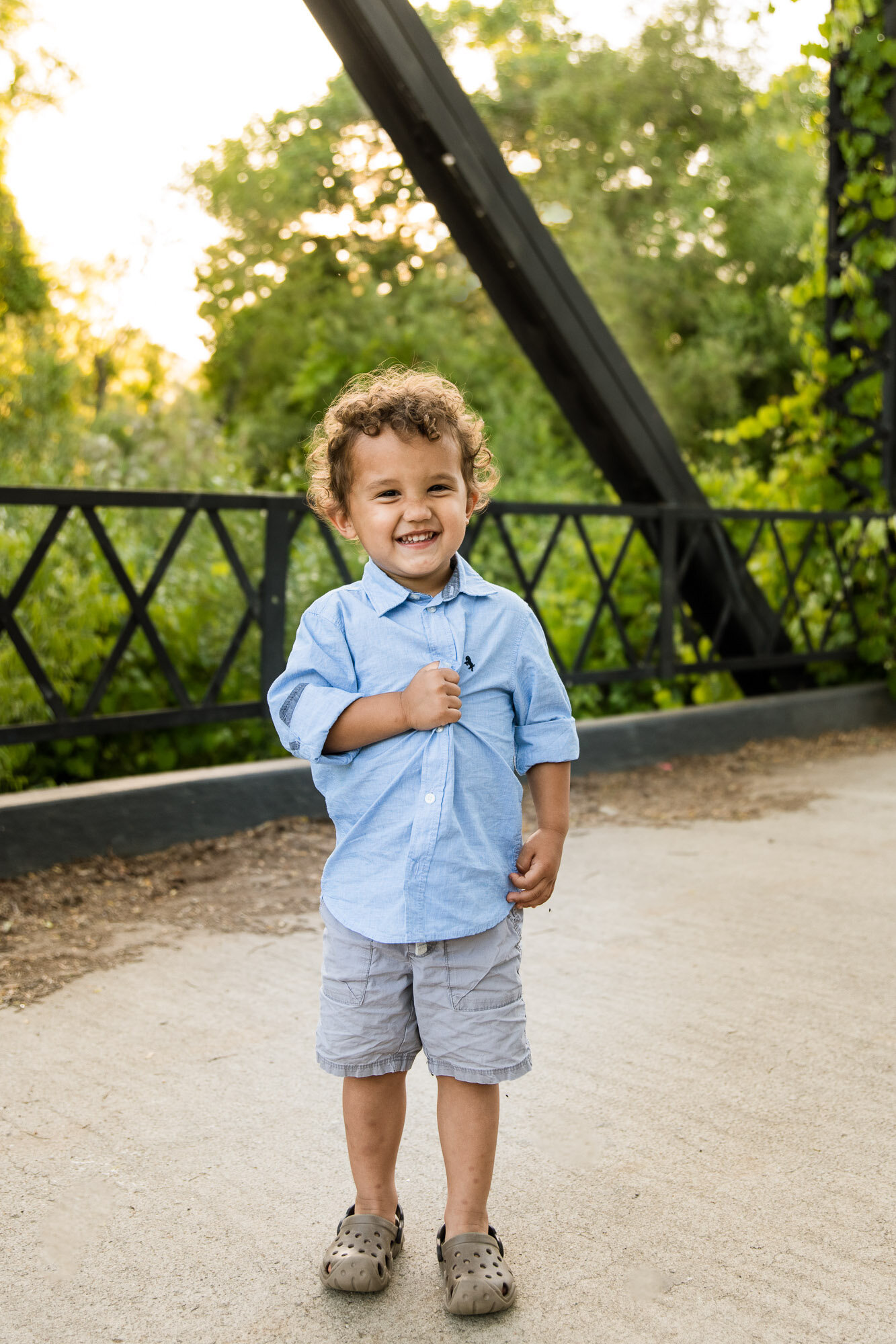 Child portrait in San Diego