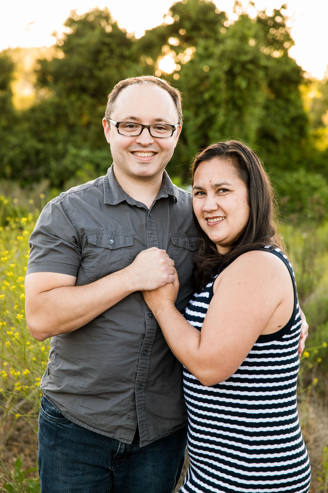 Husband and wife portrait San Diego