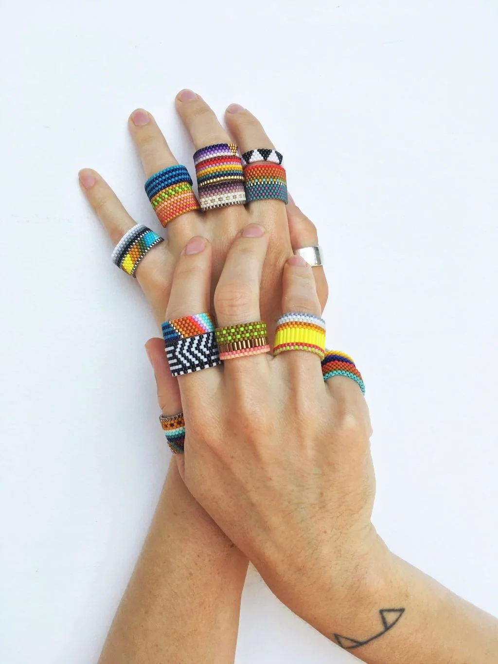   Beaded Ring with Tania Skevos