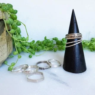 Silver Stacking Rings