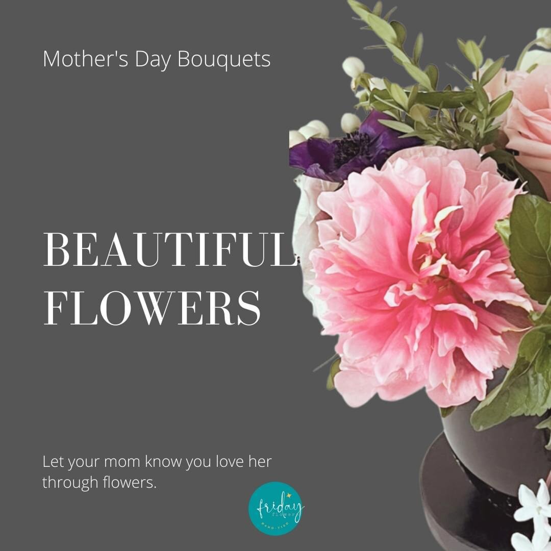 Aunts, grandmothers, anyone that has been a mother to you...⁠
⁠
A mother's love is like a bouquet of flowers &ndash; beautiful, strong, and always in full bloom. ⁠
⁠
Order your hand-tied bouquet for your special someone.⁠
⁠
Locally sourced, lovingly 