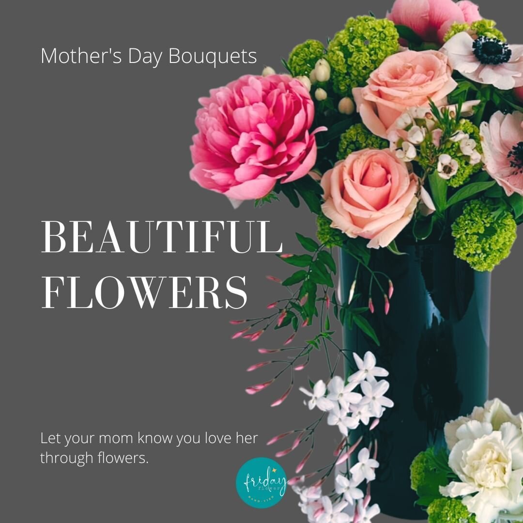 Make this Mother's Day unforgettable with a hand-tied bouquet that will leave mom feeling loved and appreciated.⁠
⁠
Give your mother a gorgeous bouquet you can feel good about.⁠
Locally sourced, unique, hand-tied bouquet.⁠ 🌹⁠
⁠
🌹 Order today!⁠
Link