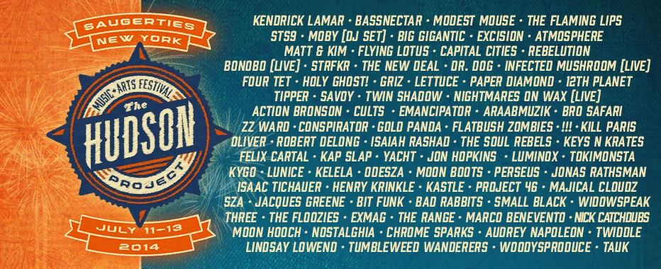 The Hudson Project's Lineup