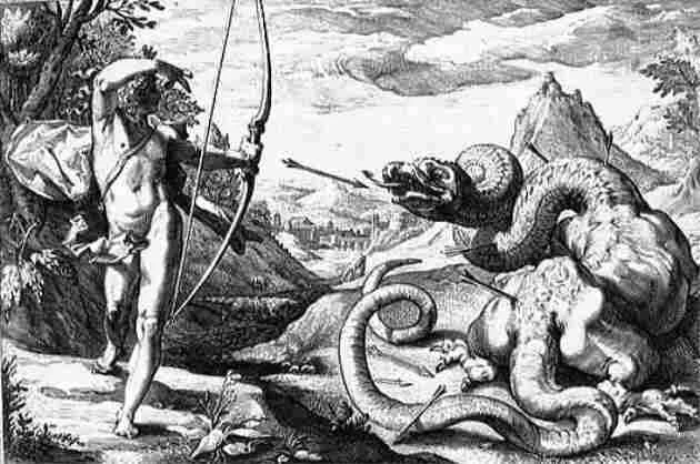 Apollo Defeating Python