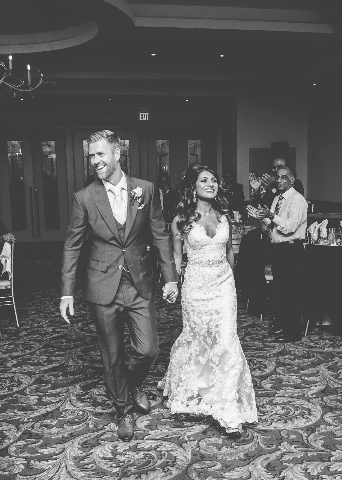#ferrebride Sarah wearing Allure Bridals