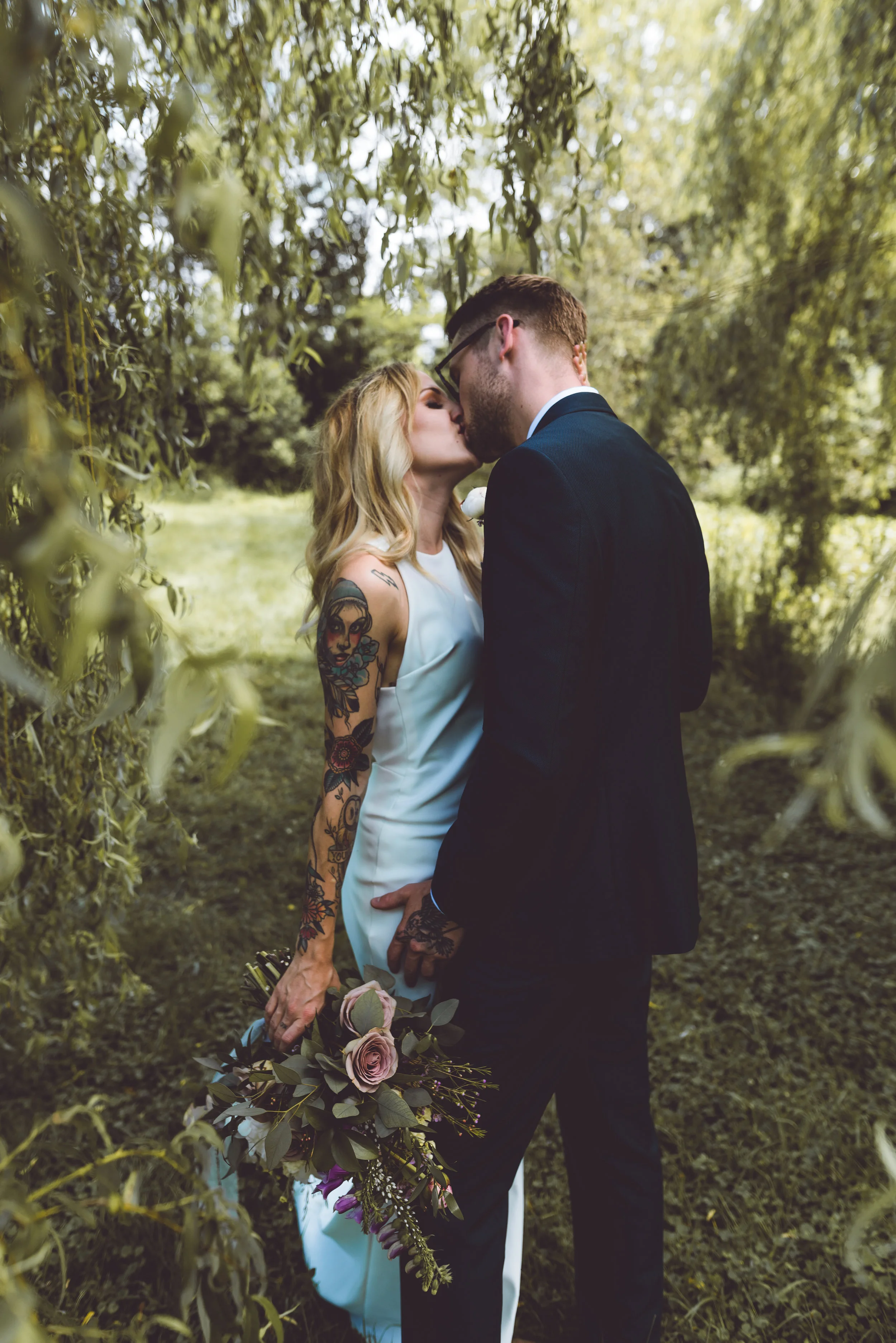 #ferrebride Robina wearing Tarik Ediz gown