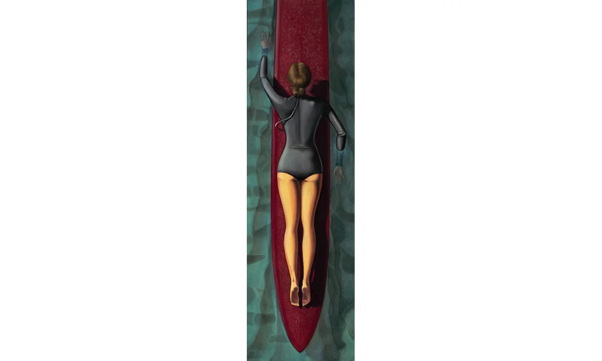 PADDLING LESSON 12'' X 40'' 2008