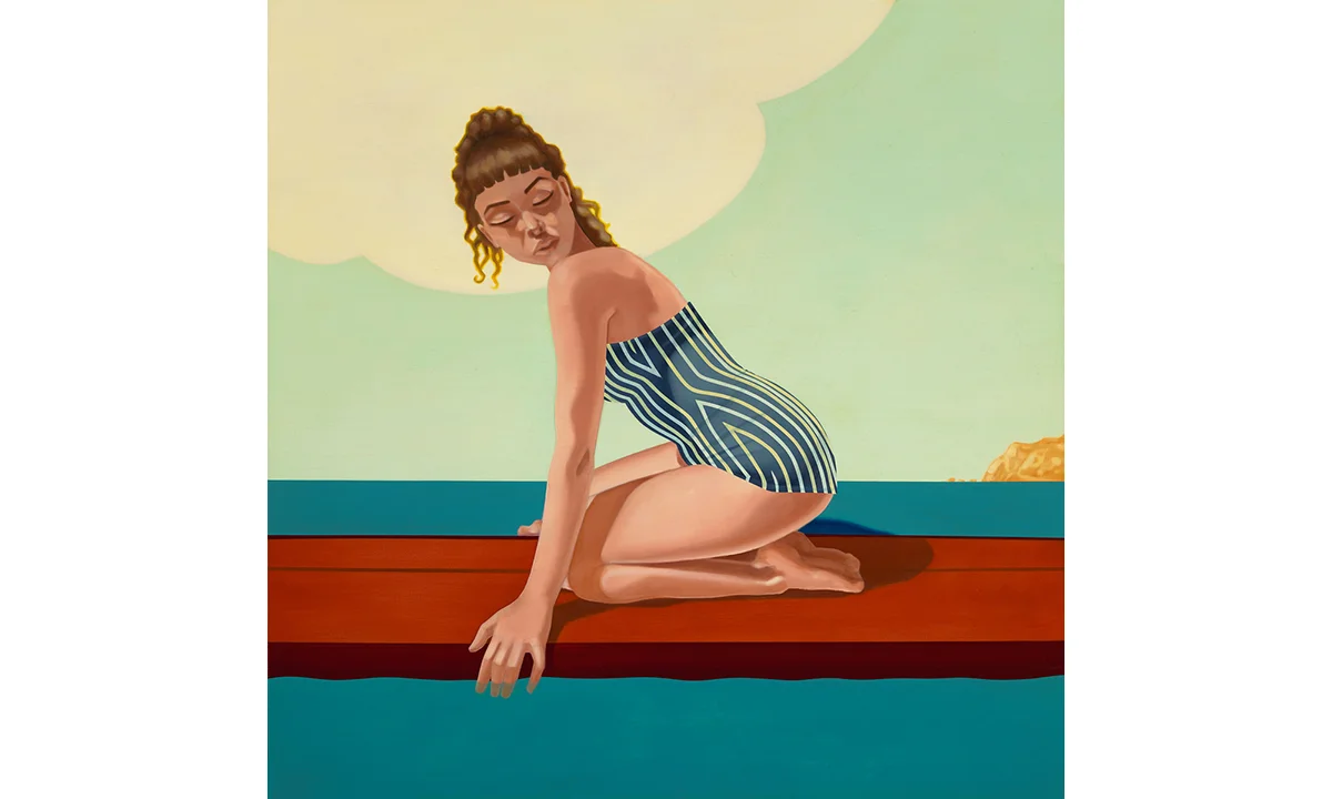 IN THE CLOUDS 36'' X 36'' 2016