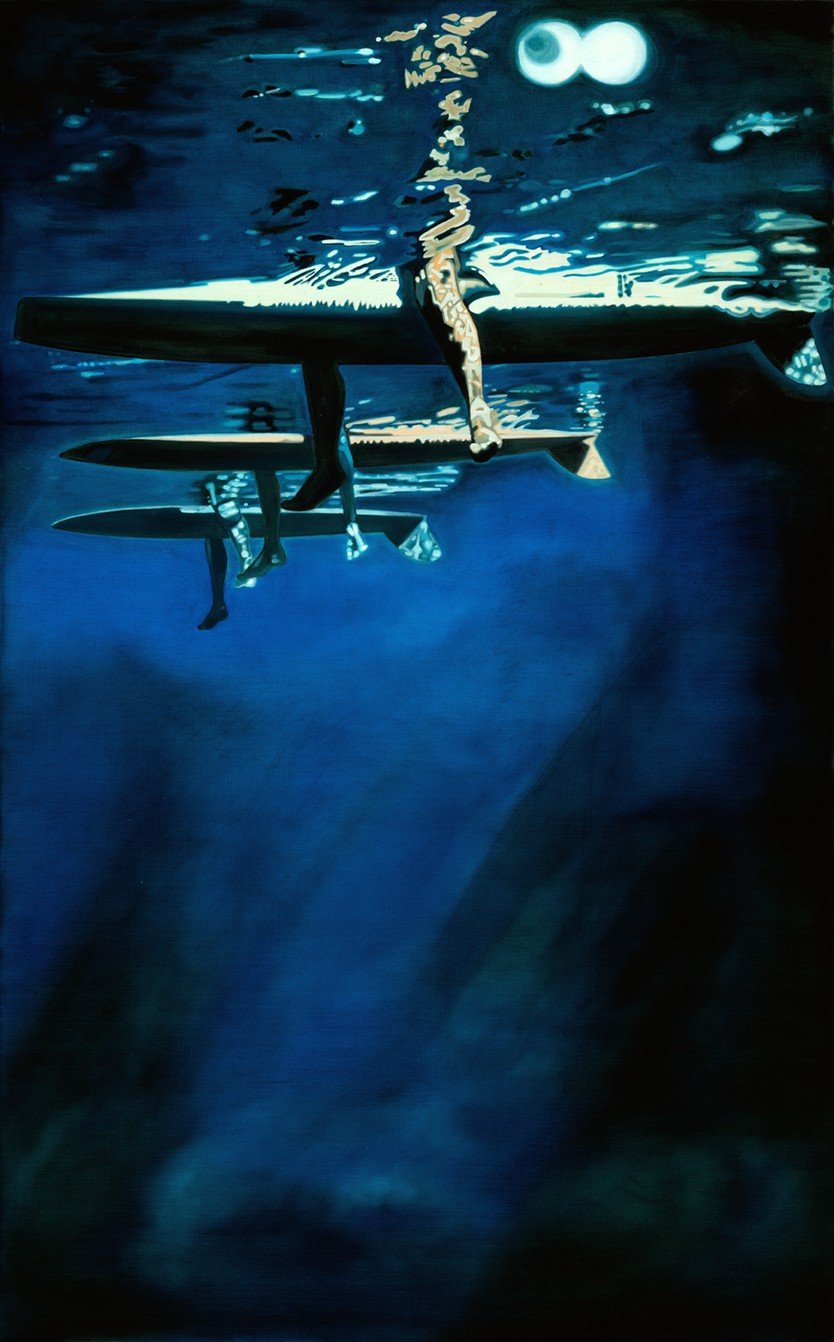 VIEW FROM BELOW 48' x 30"  2024