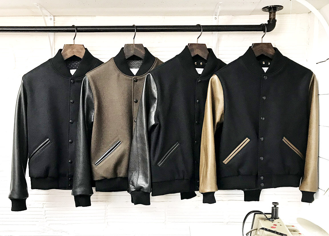  Wool &amp; leather varsity jackets 
