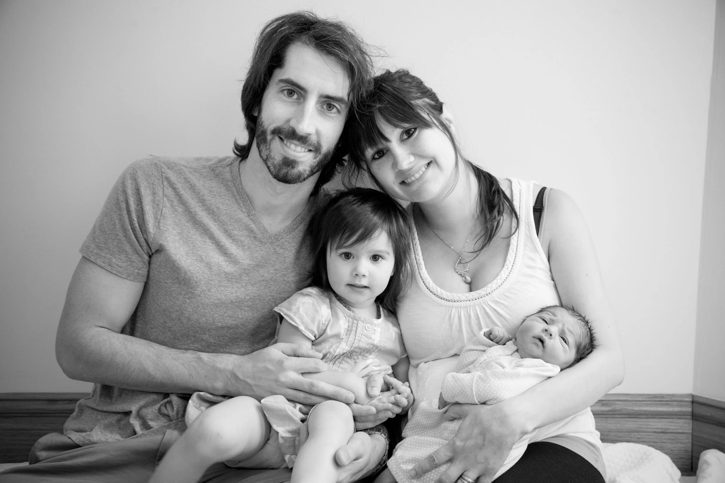 Kevin, Maggie, Harper, and Everly