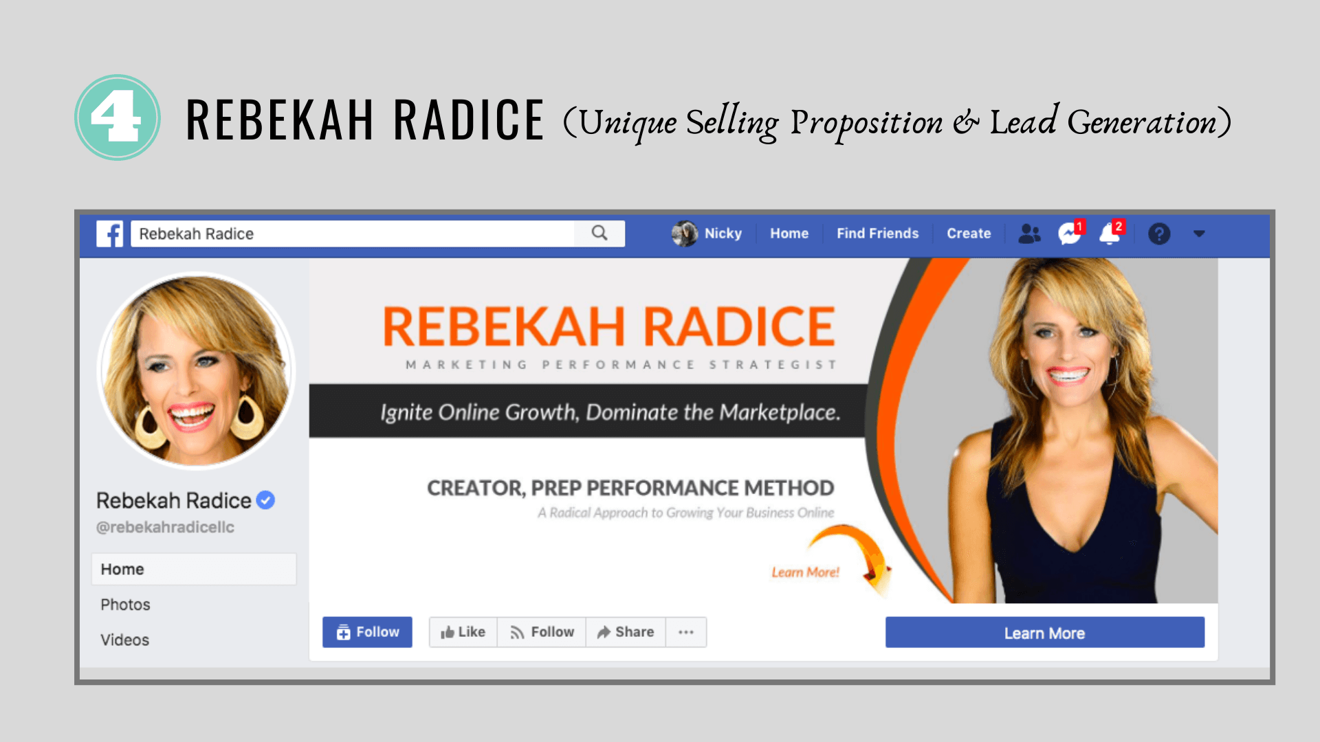 How To Design A Facebook Business Page Cover Photo And Video Free Canva Template Virtuoso Assistant