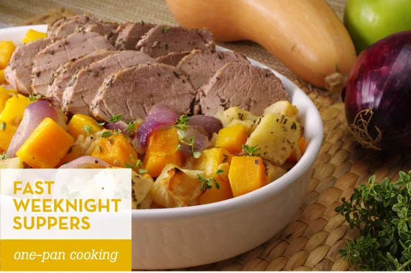 Fast Weeknight Supper One-Pan Cooking