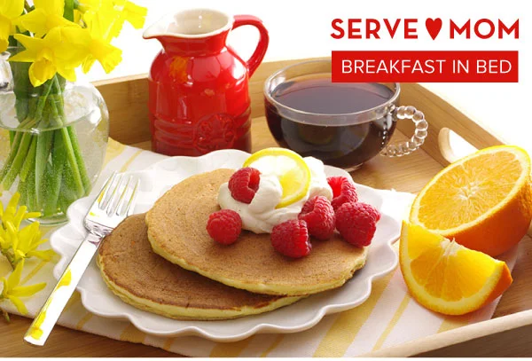 Serve Mom Breakfast in Bed