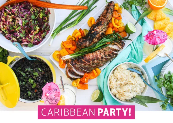 August 23, 2018 - Caribbean Party Menu
