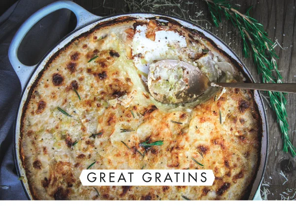 October 4, 2018 - Great Gratins