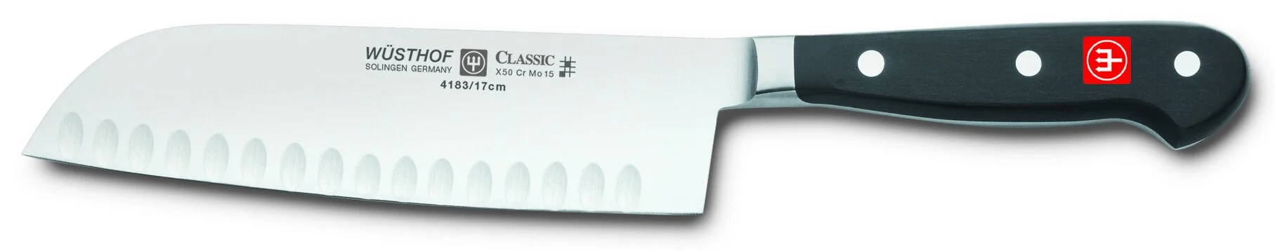 WÜSTHOF Classic 7" Hollow Edge Santoku