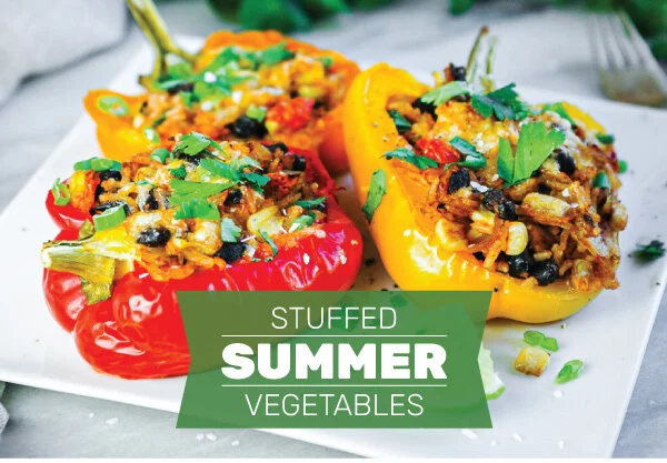 They're Here! Summer Vegetables Ready to Stuff