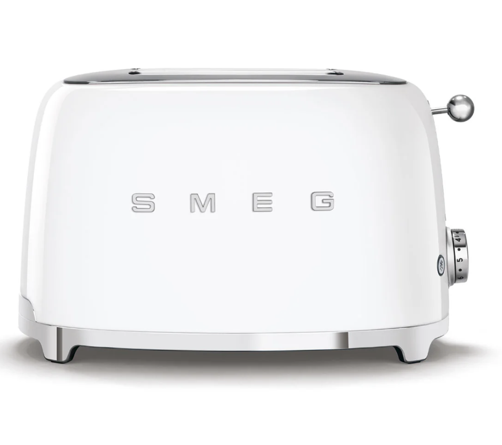 SMEG Toaster Retro-Style White Glossy