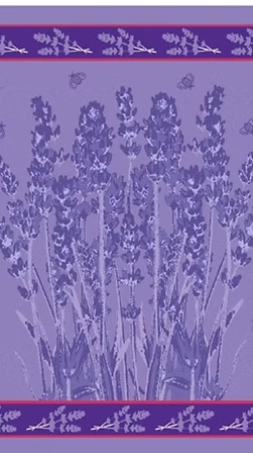Lavender Tea Towel