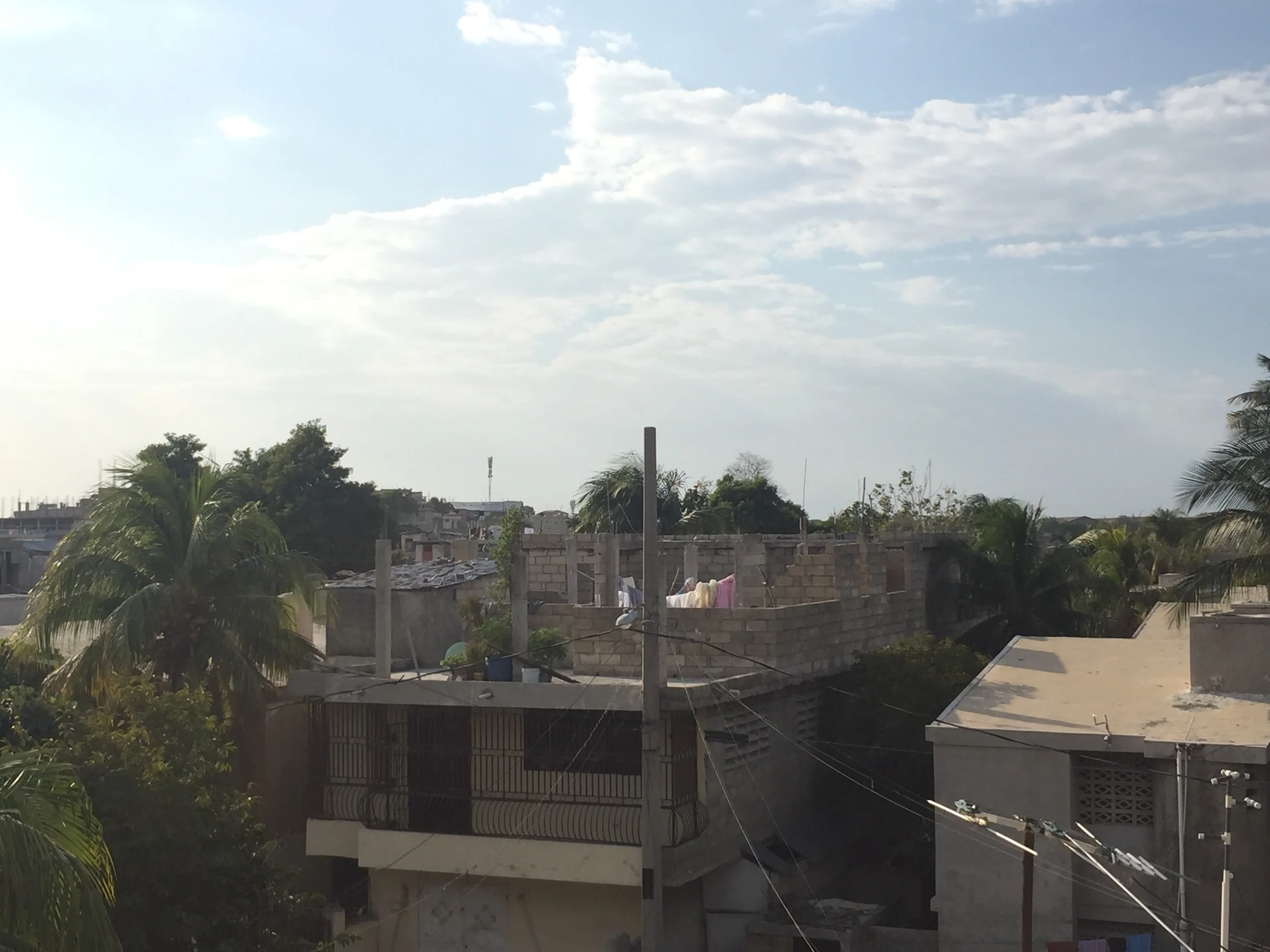 Fifteen minute walk past this house is one of the worst slums in the Western Hemisphere (per the UN)
