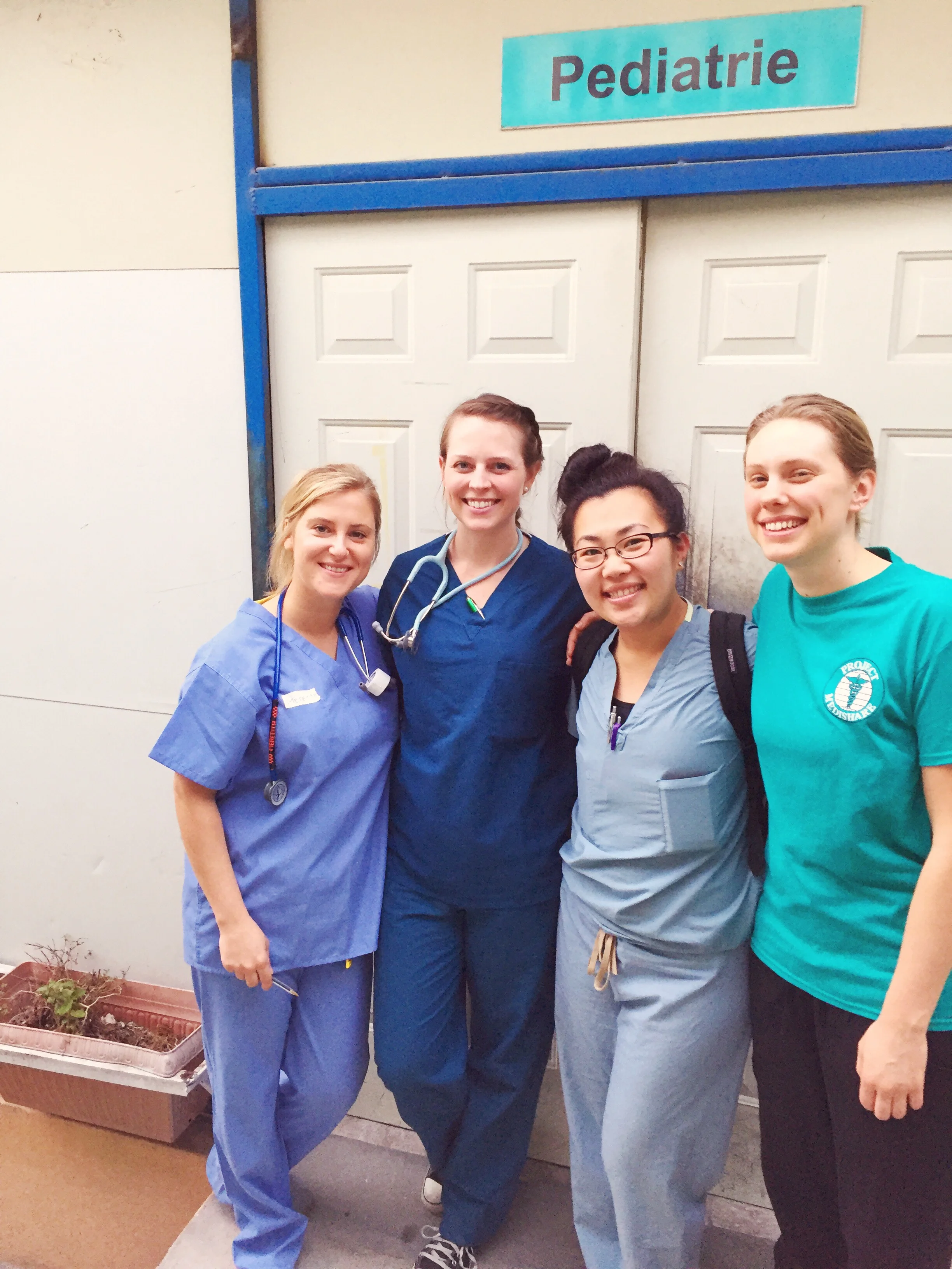Meredith, Kristin, and Kattie--Peds nurses for the week