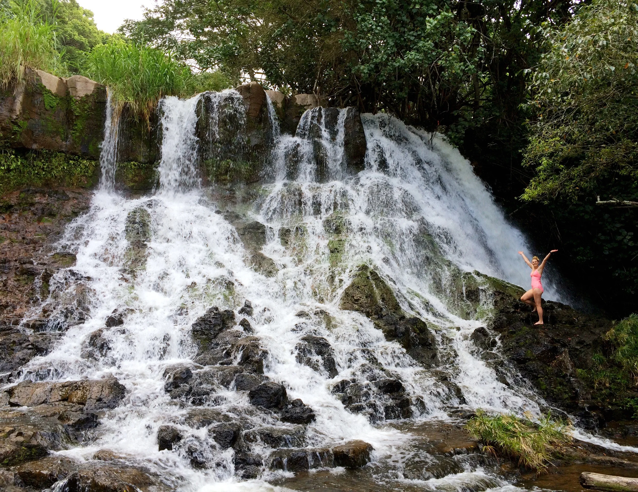 Chasing waterfalls.