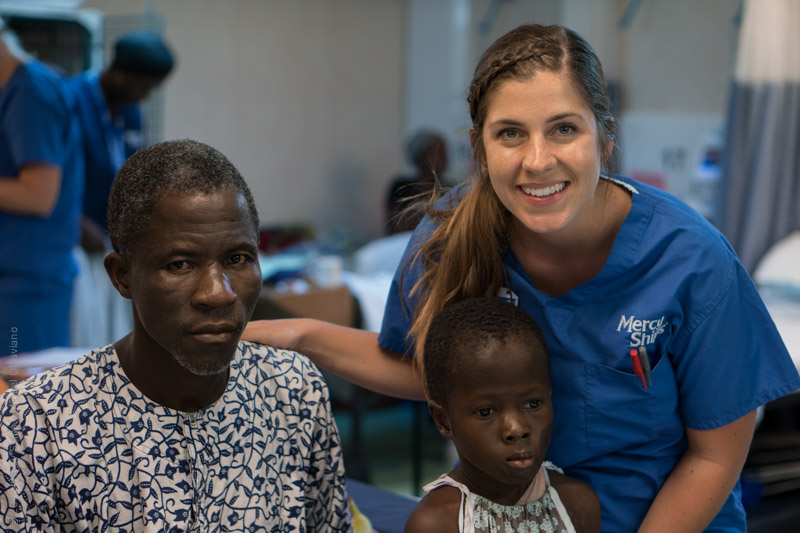This little guy was my first patient on Mercy Ships, little V, a very small 8 year old boy with severe burns to his groin and thighs. A week after my busy day with him, he is up and smiling and holding my hand. After listening to his screams that day, I am so happy to hear his cute little voice babbling things that I don't understand. He isn't smiling here, but he does smile! 