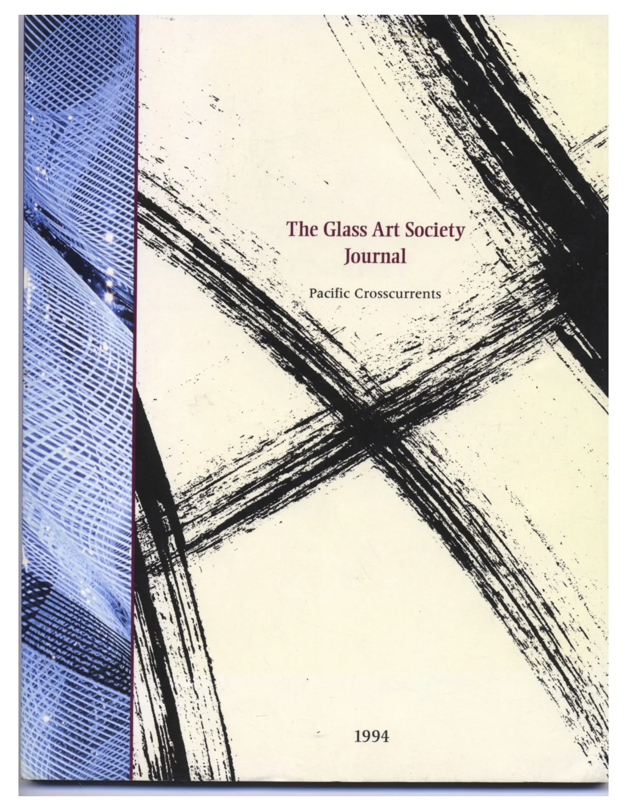  1994 Journal  Pacific Crosscurrents&nbsp;  Aplications for Post-Consumer Glass  Donald Mcpherson  Junk Eyes  Jerry Pethick 
