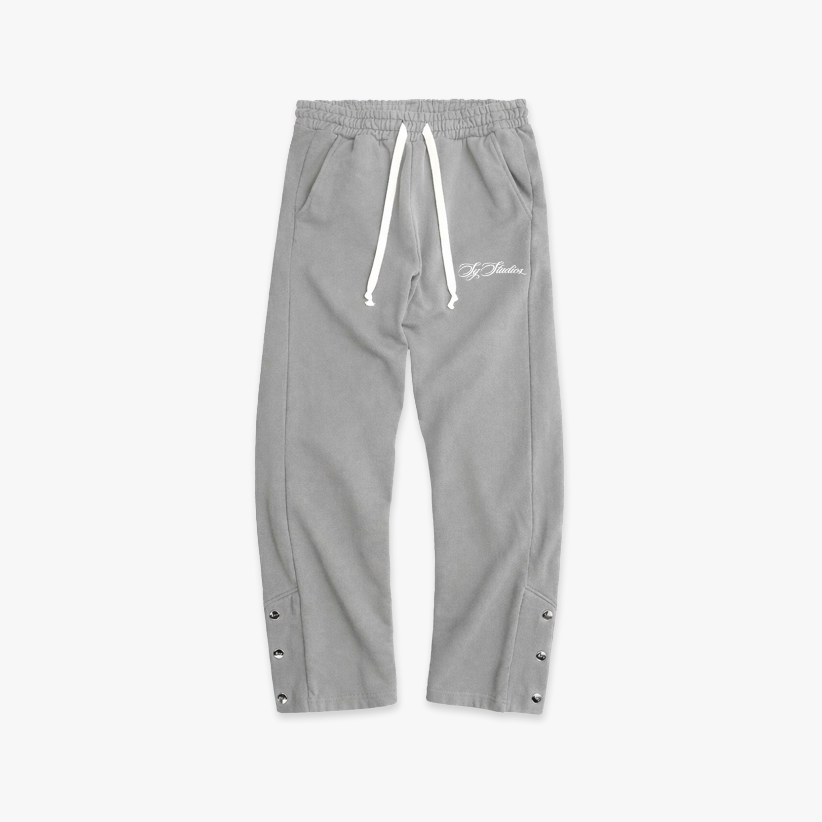Grey Snap SweatPants (Studio//Blanks)