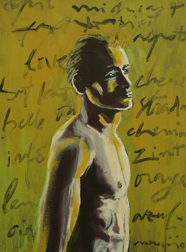 Burned Ocher Torso, 2013