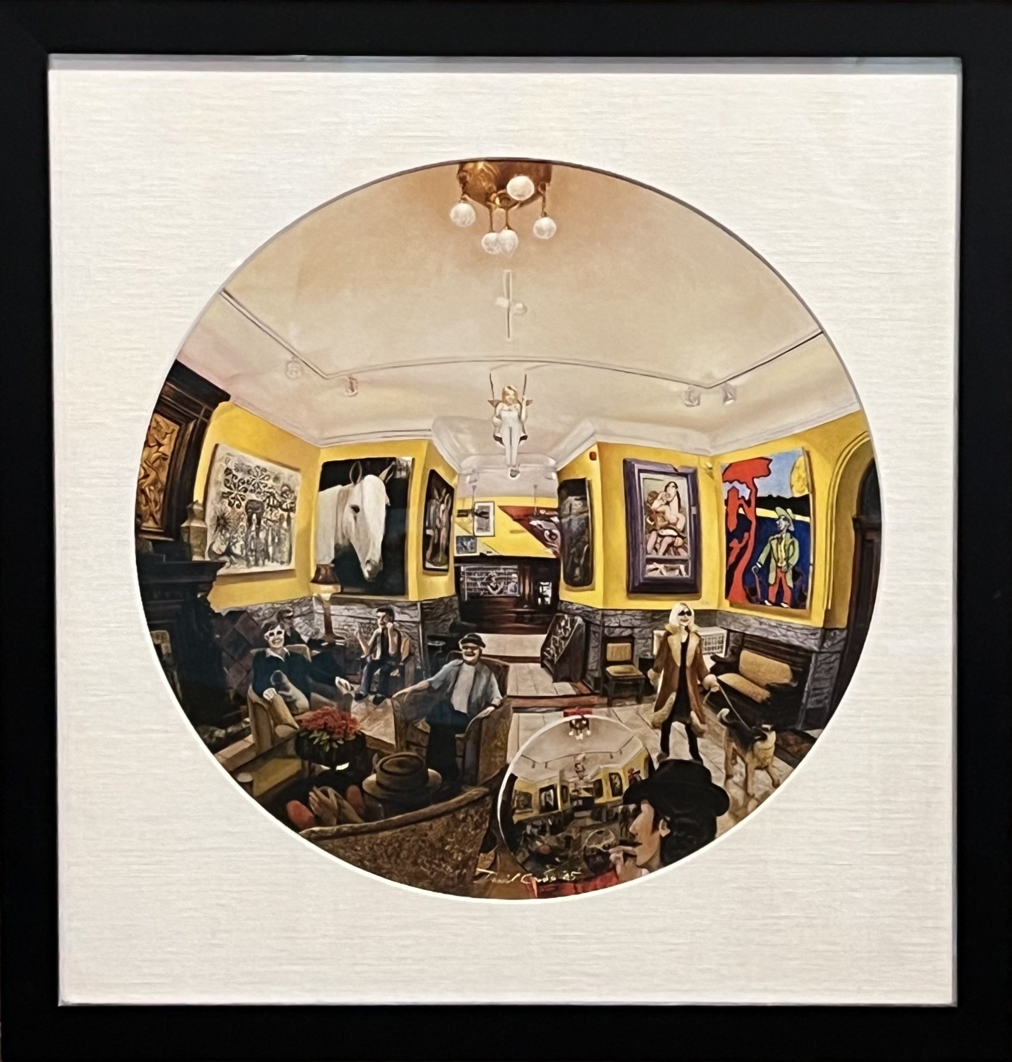 "CHELSEA HOTEL LOBBY" BY DAVID SANTOS (2005)