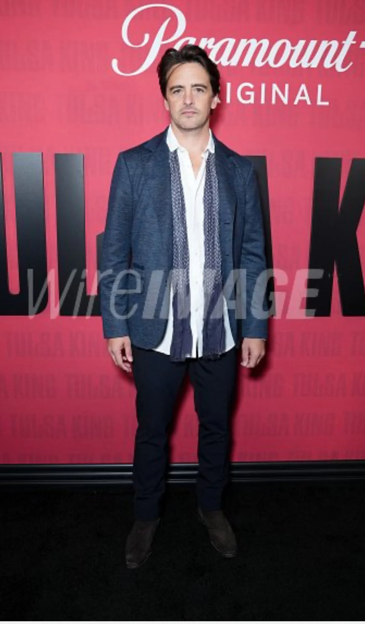 Vincent Piazza at the Paramount Premiere for Tulsa King