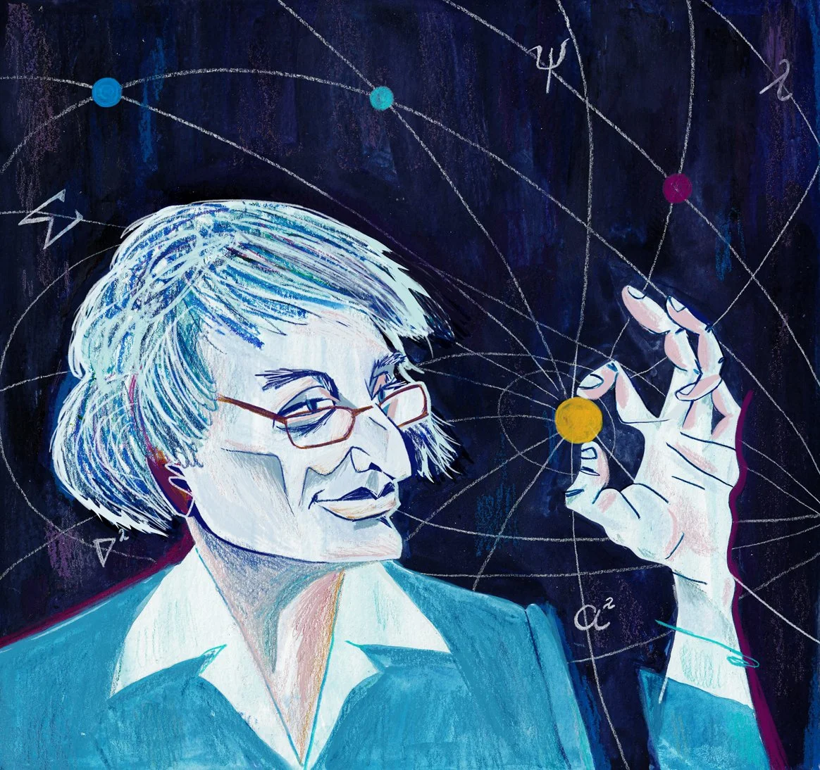 Portrait of David Deutsch for The Spectator