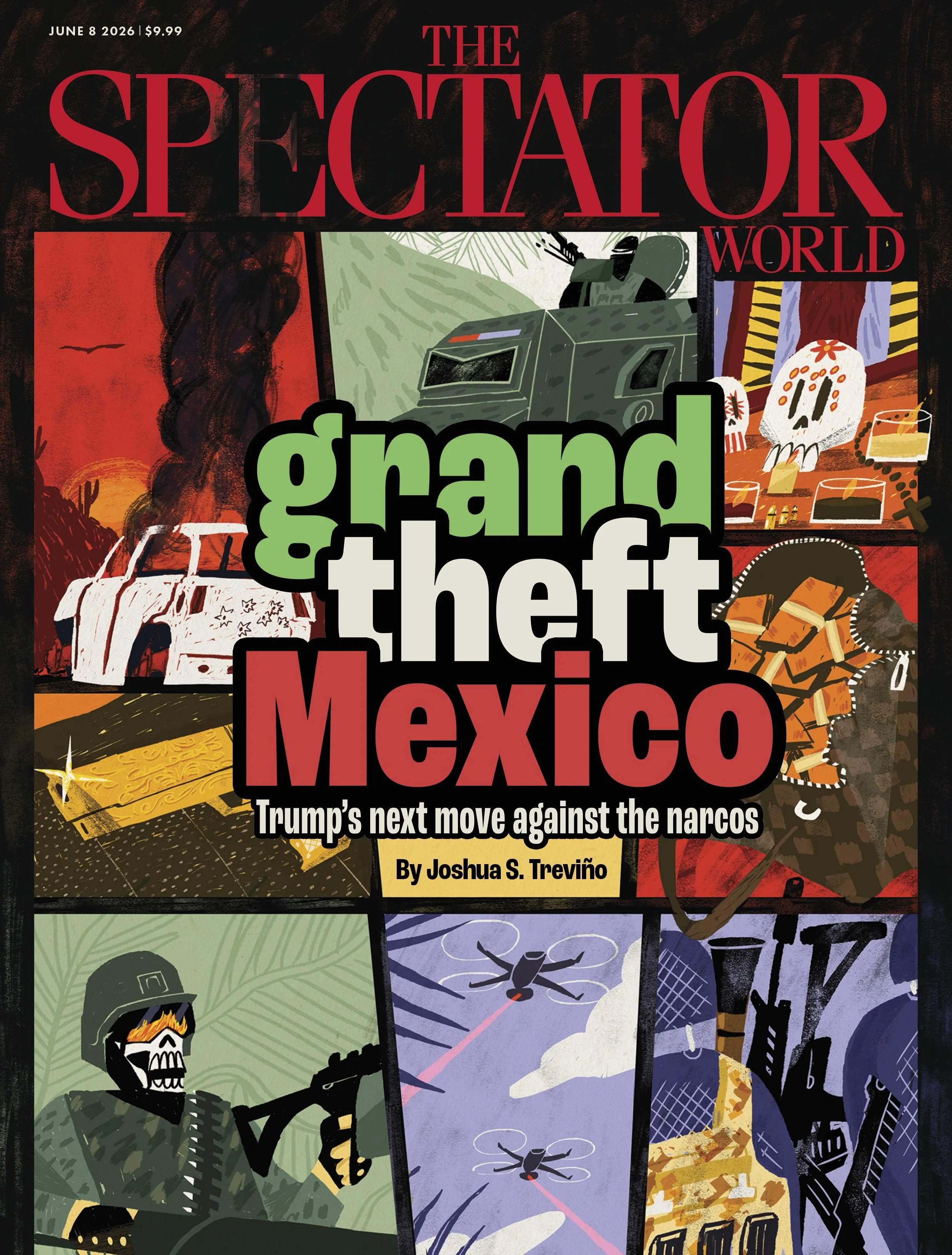 The Spectator World Cover Illustration