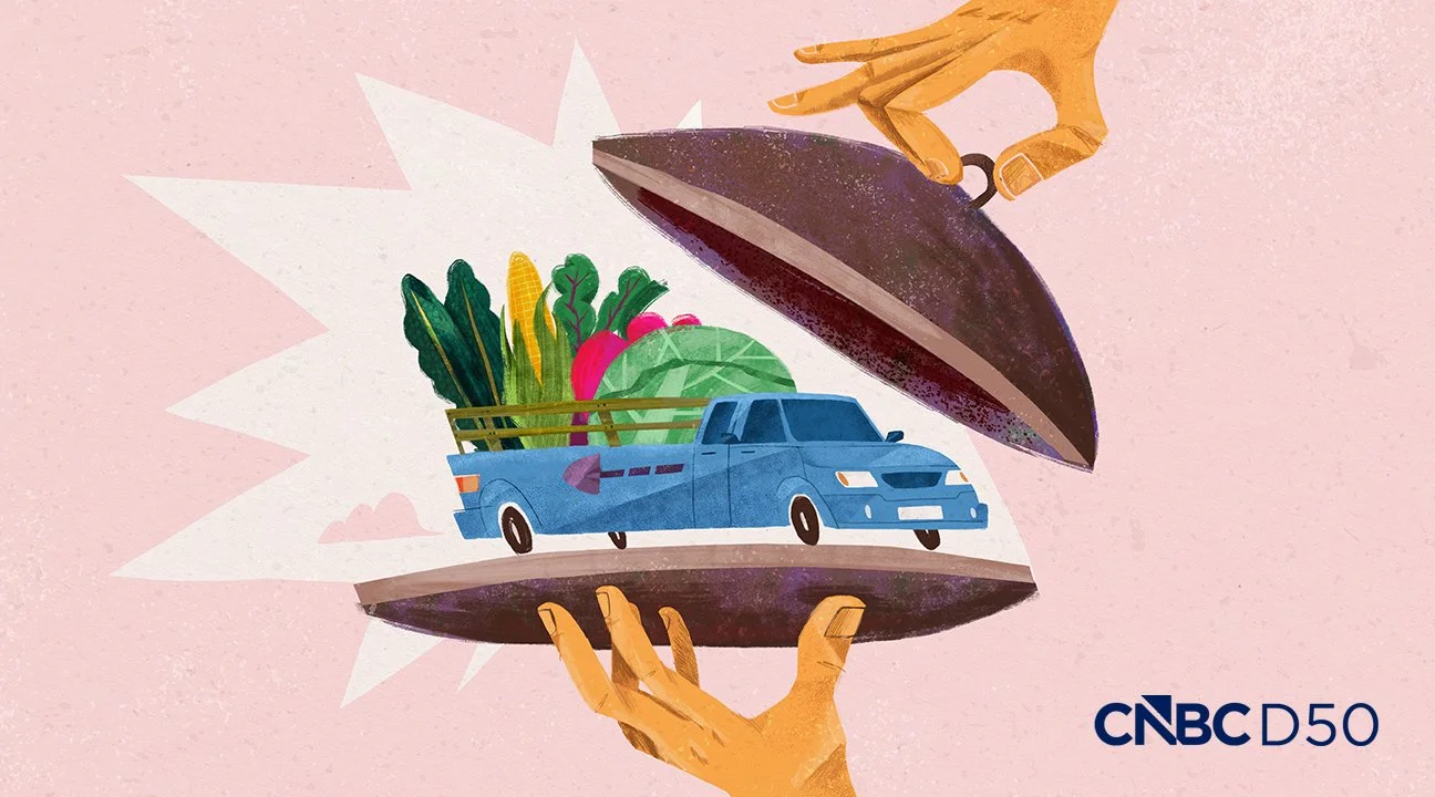 CNBC - Disruptor 50: "Grubmarket" - Food Logistics Tech Company