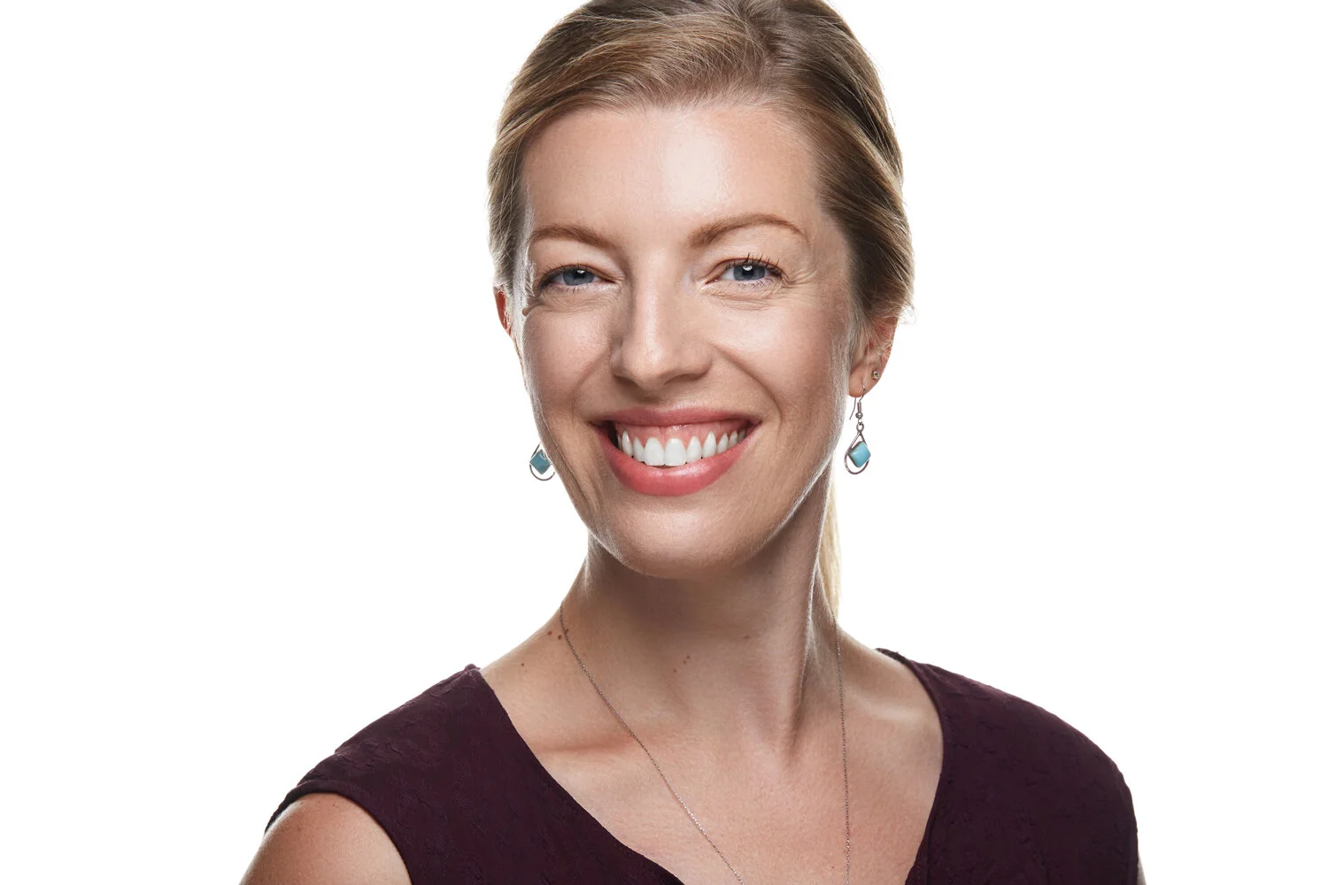 Evangeline smiling for her new position at https://tisch.nyu.edu/faculty/new-faculty