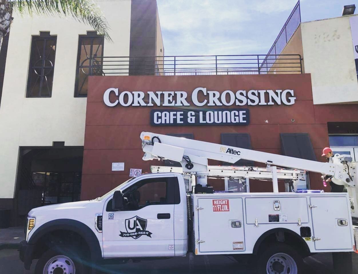 Check out this new hot place in OC. Just finished installing their channel letters sign. #ocnightclub #channelletters #exteriorsign