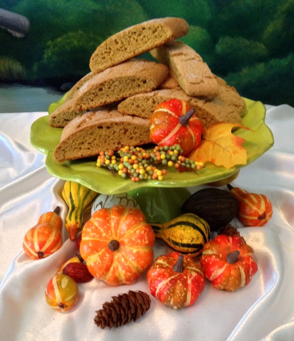 Pumpkin Biscotti (1 dozen)