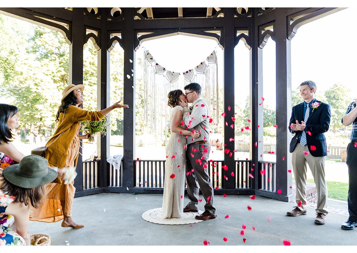 Peninsula Park Rose Garden Wedding