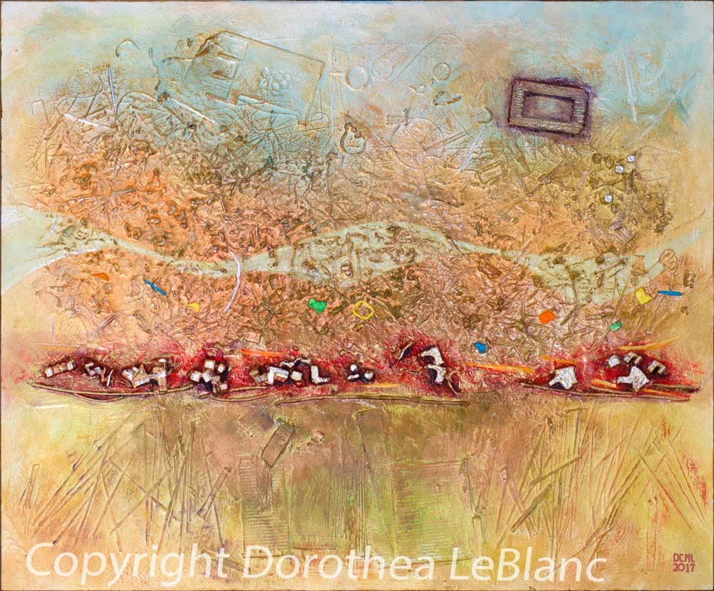 Tohu Va Bohu Upcycled Heirloom Art Piece