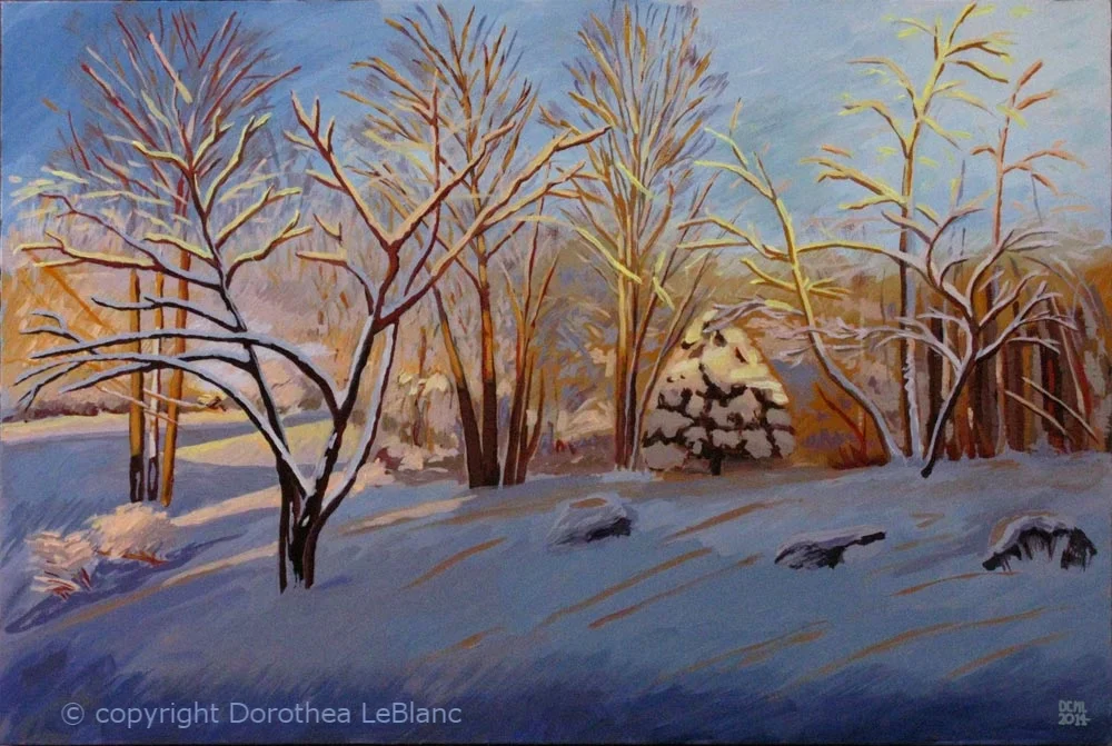 A beautiful Winter Morning - NA except in print