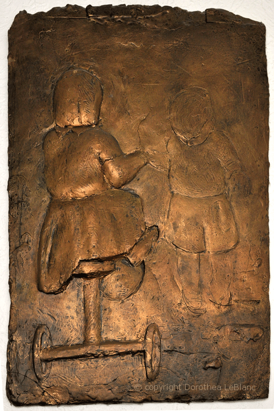 Children Playing, 24 x 48 inches